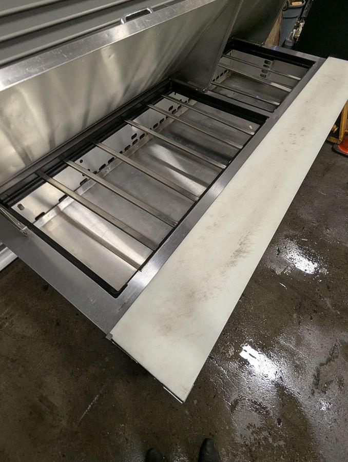 Used True TFP-72-30M-D6 72" Six Drawer Salad/Sandwich Refrigerated Prep Table -
