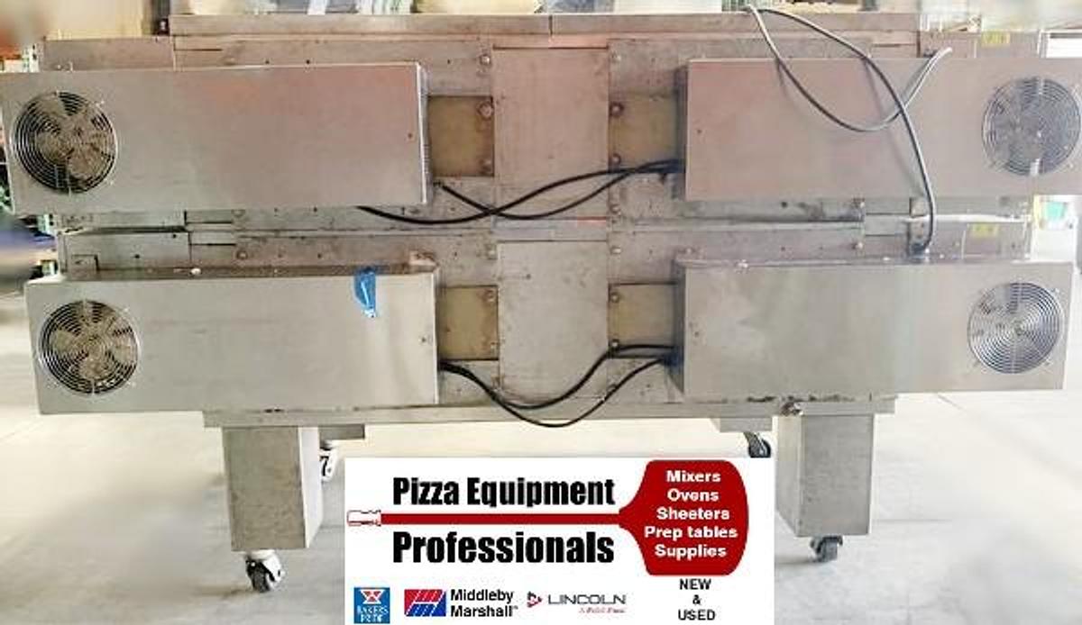 Refurbished Middleby Marshall PS570 Double Stack Pizza Ovens - natural gas