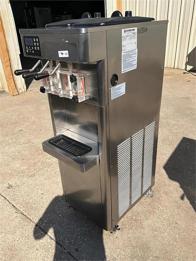Used Stoelting ice cream machine on casters