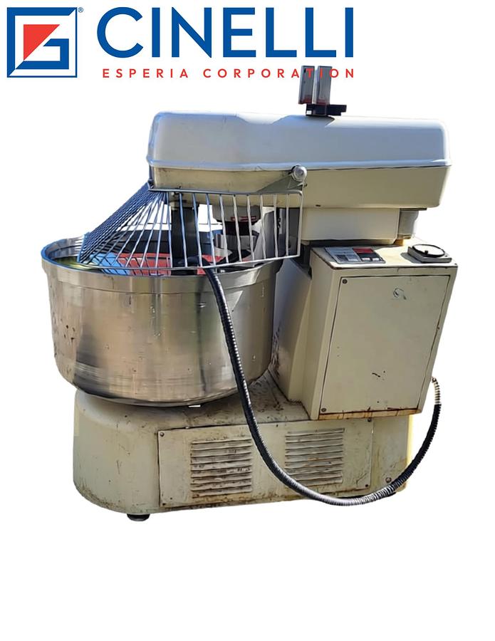 Used Cinelli Esperia Spiral Dough Mixer 17 qt.