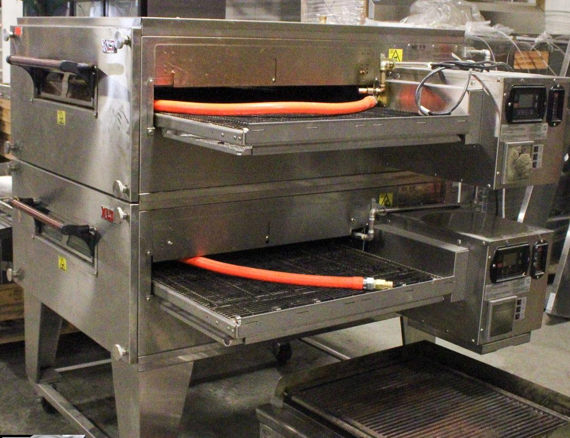 Used XLT DOUBLE DECK NG PIZZA OVEN - X3H-3240
