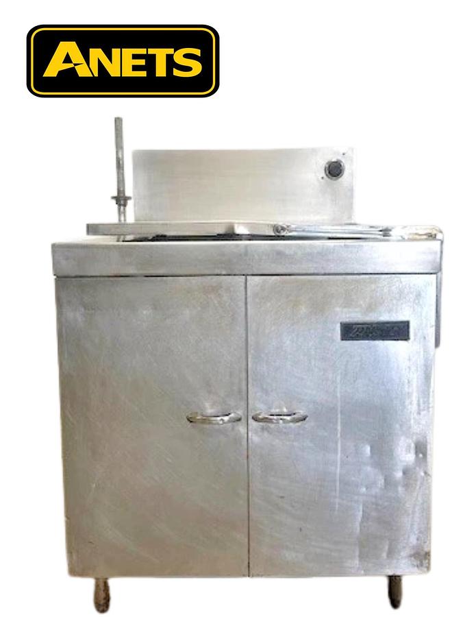 Used ANETS BFF24x24-B COMMERCIAL 24"x24" NATURAL GAS DONUT FRYER, 62500BTU/HR