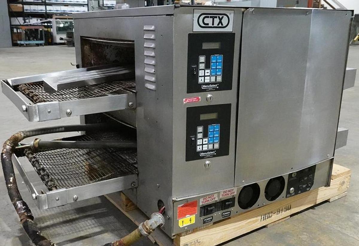 Used CTX DZ33 INFRARED RADIANT CONVEYOR PIZZA OVEN