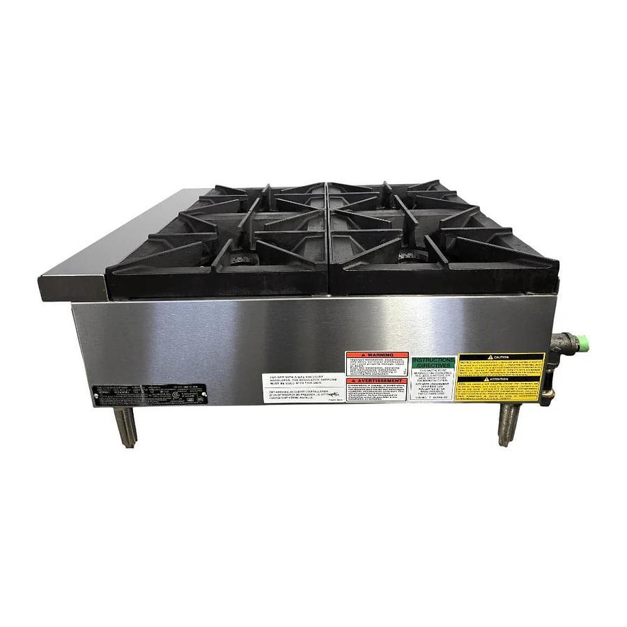 Used Vulcan VCRH24-1 Hotplate - Natural Gas -WARRANTY