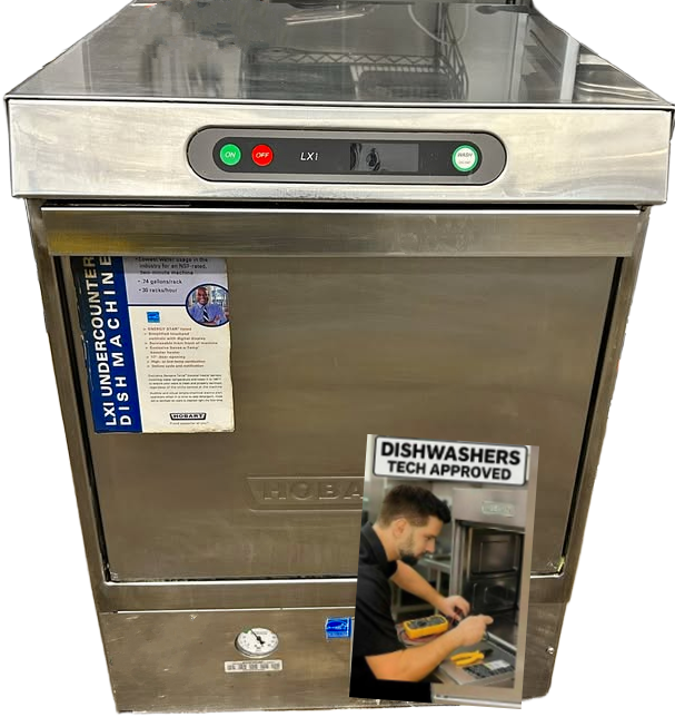Used Hobart LXI High Temp Commercial Dishwasher
