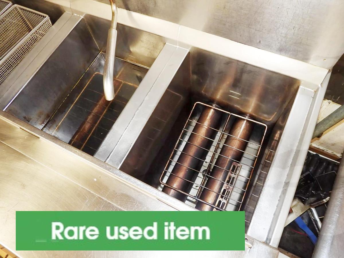 Used Henny Penny Model OFG-323 3 Well Gas Fryer w/Computron 1000 Controls