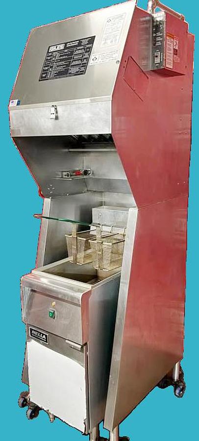 Used 30” Giles ventless hood & fryer