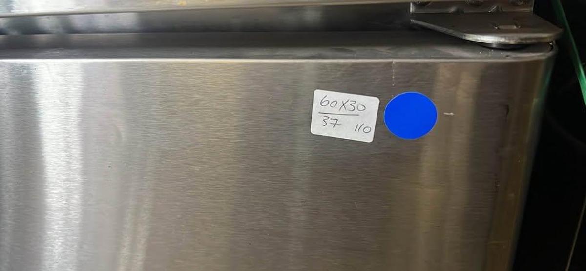 Used 5' Work top freezer - 2 door
