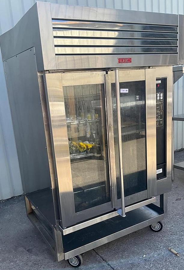 Used  LBC electric mini rack oven steam injected
