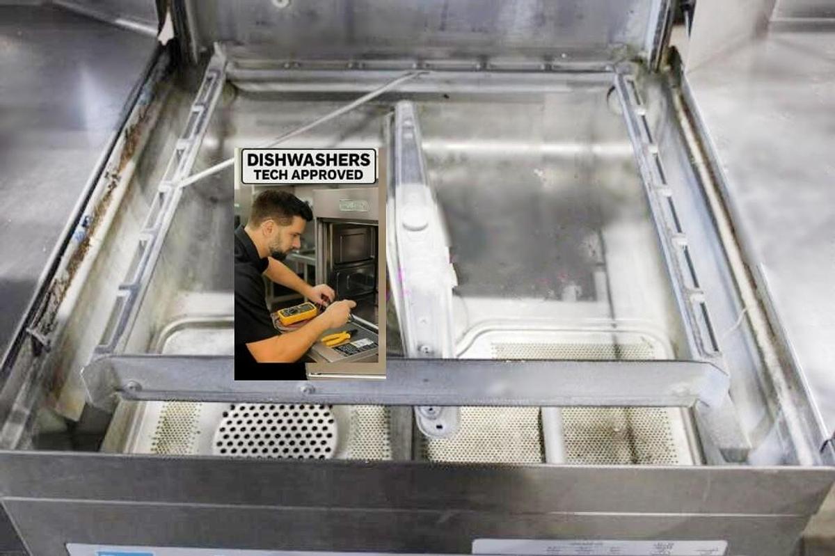 Used MEIKO UPRIGHT HIGH-TEMP DISHWASHER DV80.2 - SINGLE PHASE