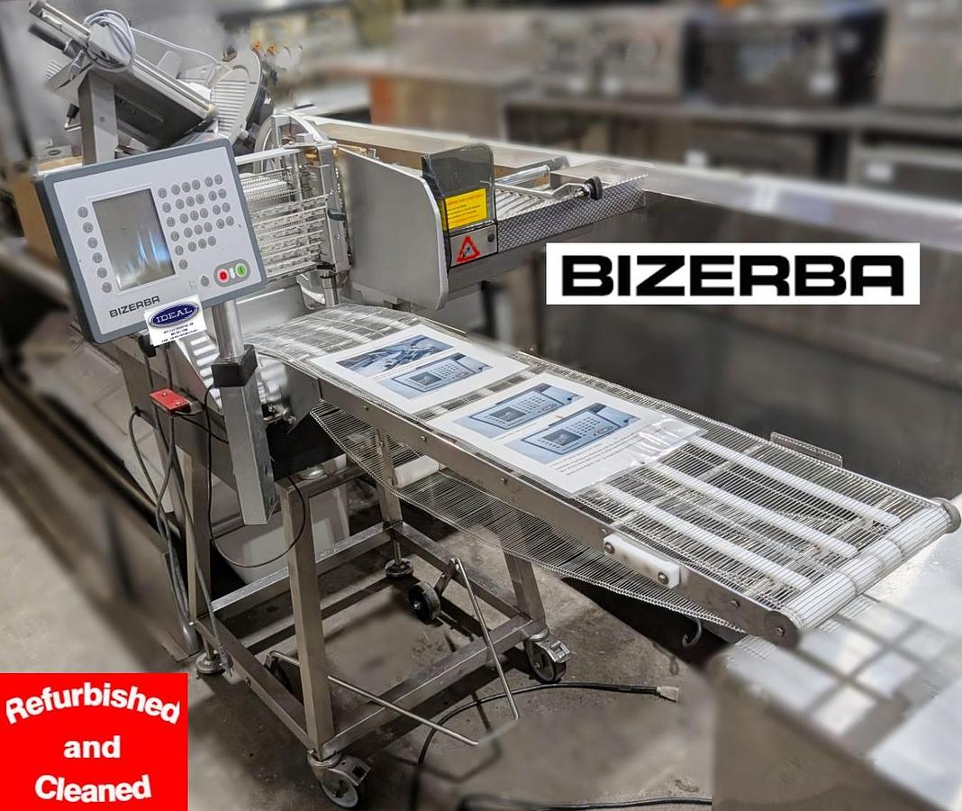 Used Bizerba Model A404FB Auto Slicer Stacker -DELUXE UNIT