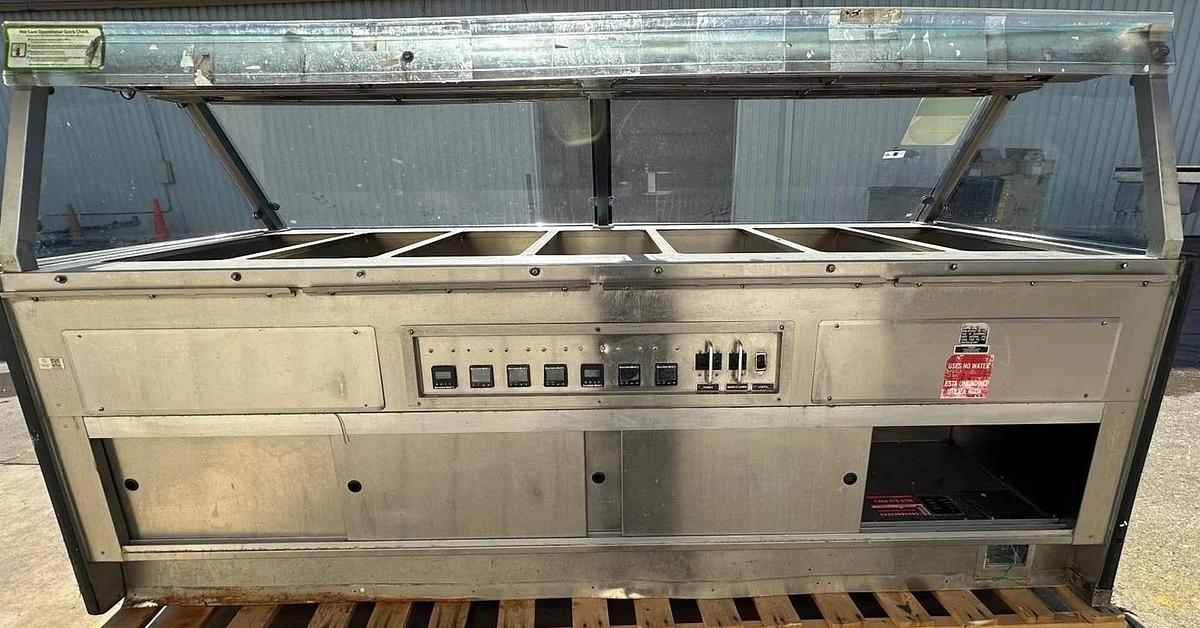 Used Custom Deli Heated Display Merchandiser
