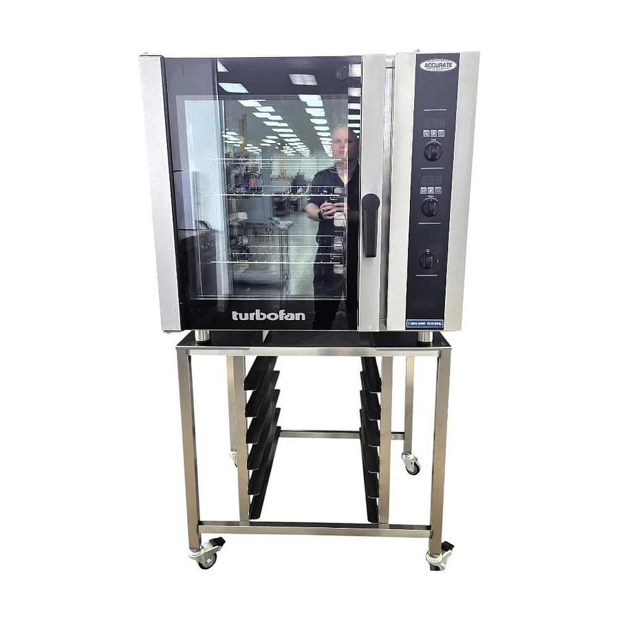 Used Turbofan E35D6-26-P261 Single Deck Full Size Electric Digital Convection Oven with Steam Injection
