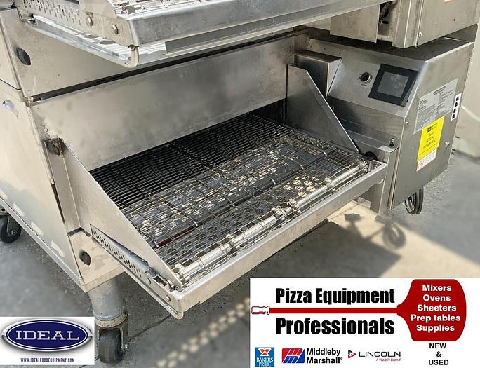 Refurbished Middleby Marshall PS628G gas conveyor Pizza ovens