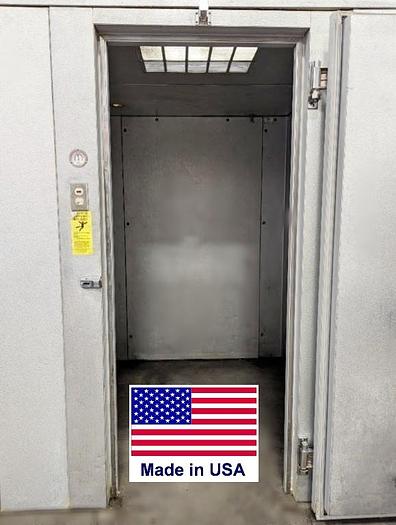 Refurbished 6' x 6' Masterbilt Walk in Cooler - drop in refrigerartion - TOP OF THE LINE ITEM