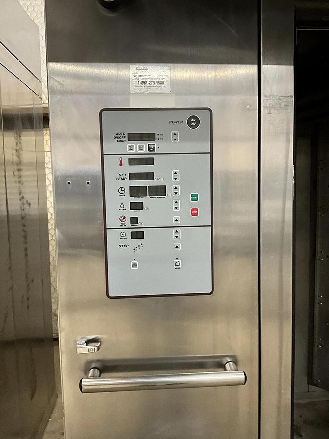 Used 2015 Baxter Hobart OV500G2 gas double rack oven steam injected bakery B