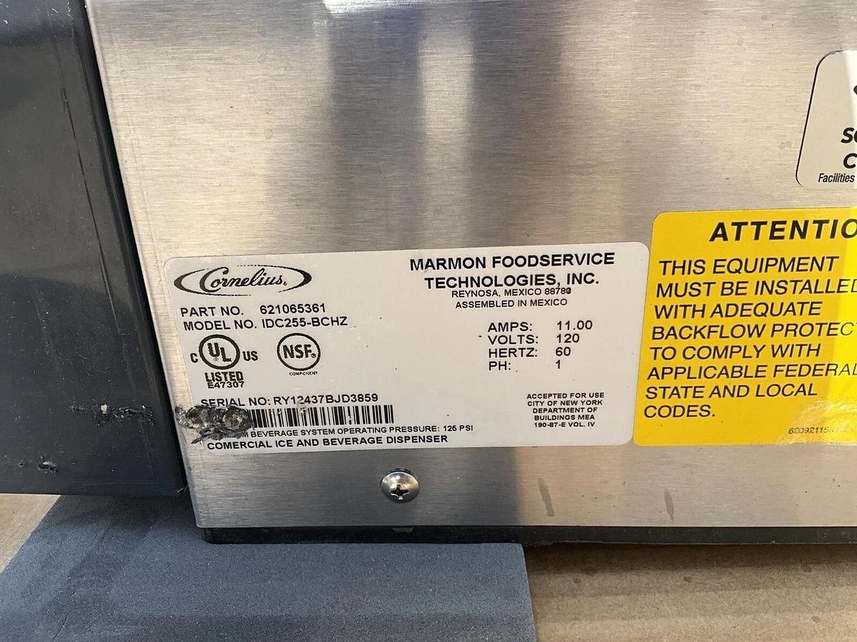 2024 Cornelius IDC255 Fountain Drink Ice Beverage Dispenser w/ 8 Valves K - SPECIAL CLEARANCE