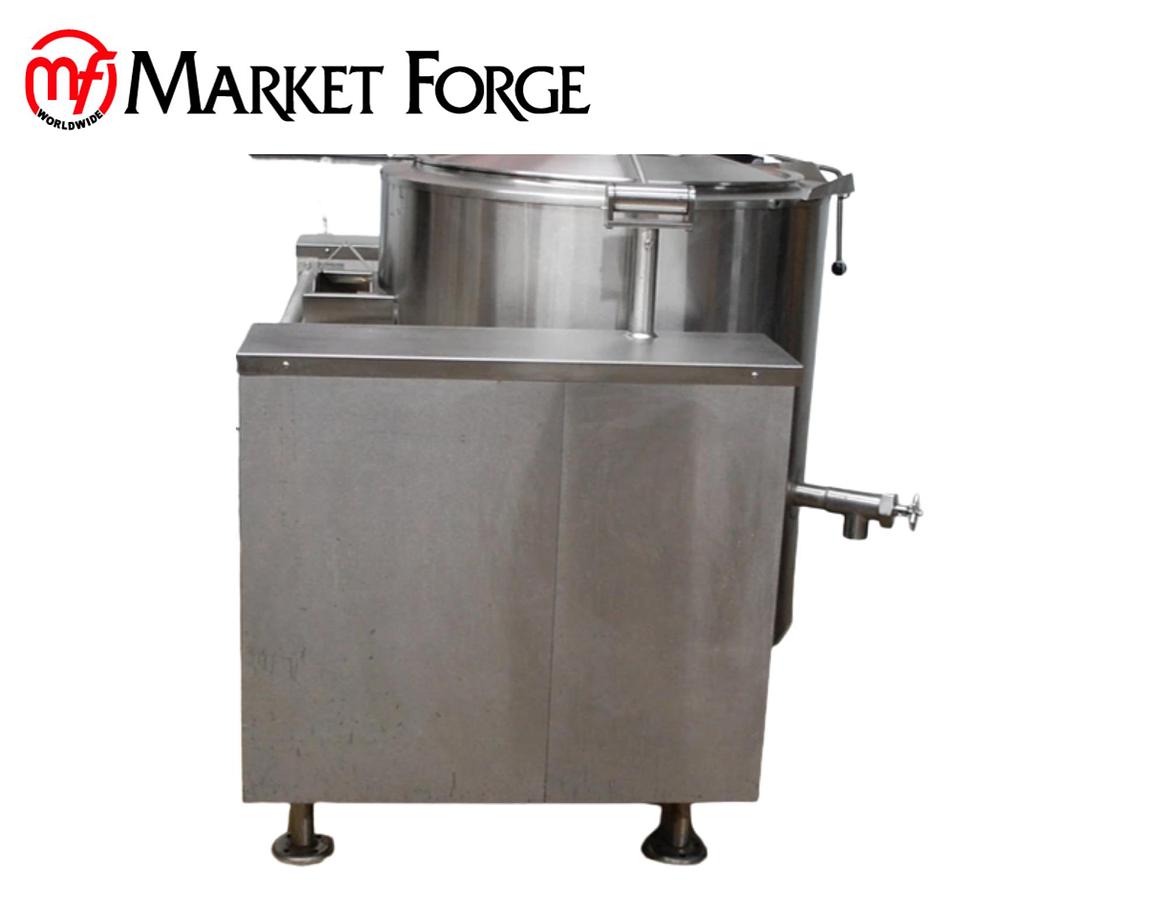Used Market Forge FT-60GL Natural Gas 60 Gallon Steam Jacketed Tilt Soup Ket