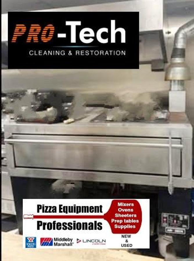 Used Garland air deck pizza oven