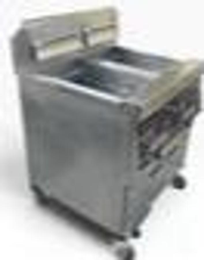 Used Henny Penny EEG-242 Evolution Elite Gas Open Fryer Natural Gas 2 Bay