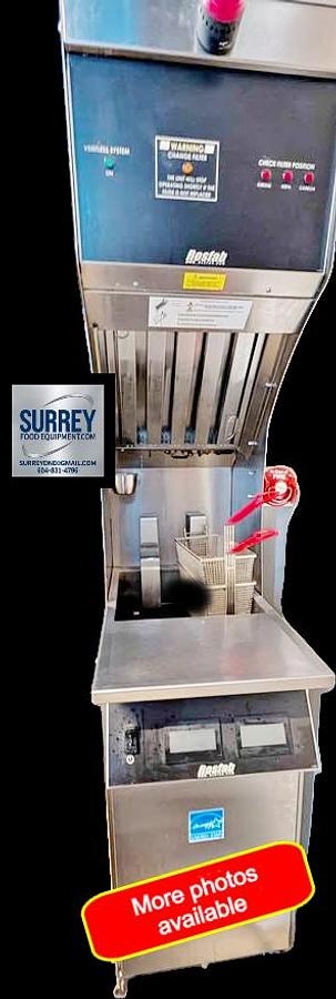 Used Resfab self contained deep fryer