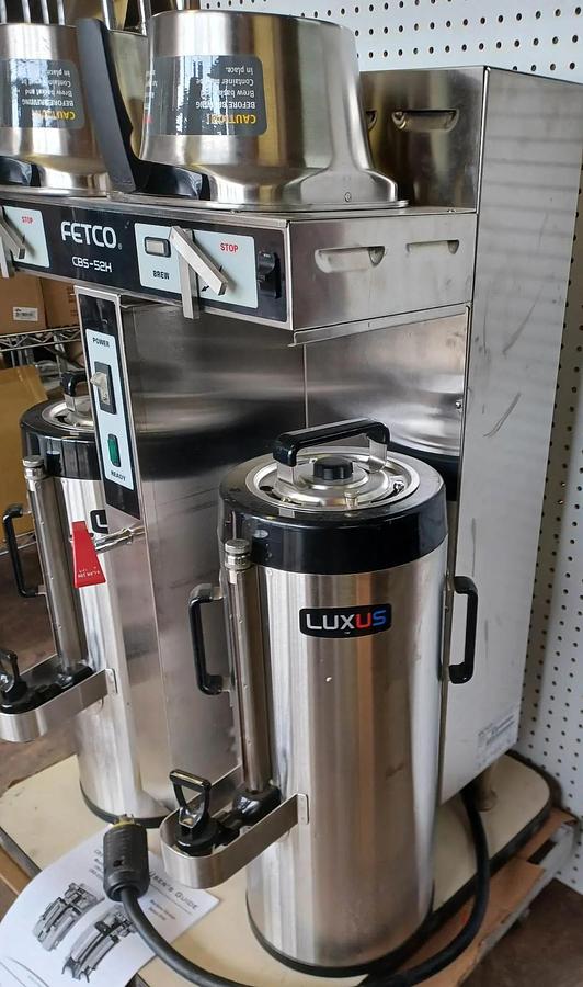 Used Fetco CBS-52H-20 Coffee Brewer-WARRANTY