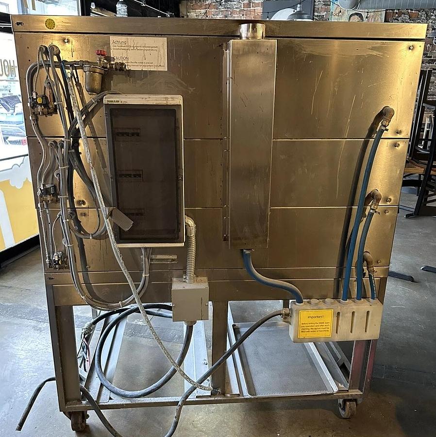 Used MIWE 3 deck bakery oven - steam injection - 3 phase