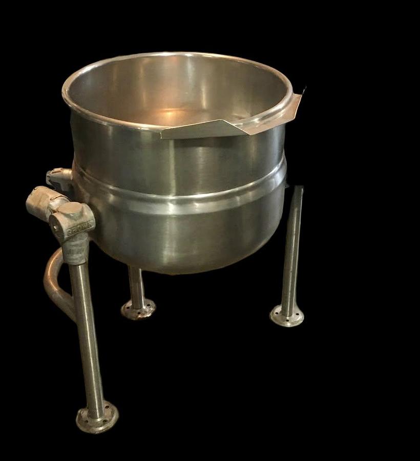 Used Vulcan 20 Gallon Direct Steam Kettle