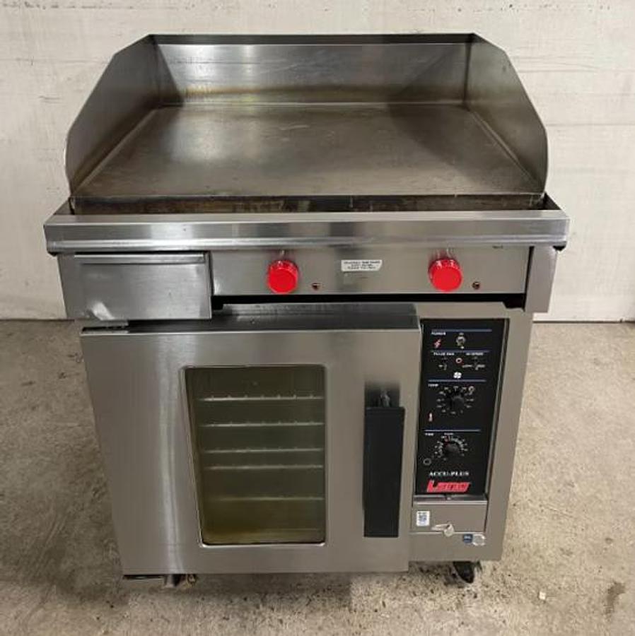 Used Lang Star Electric Half Size Convection Oven & Griddle -electric