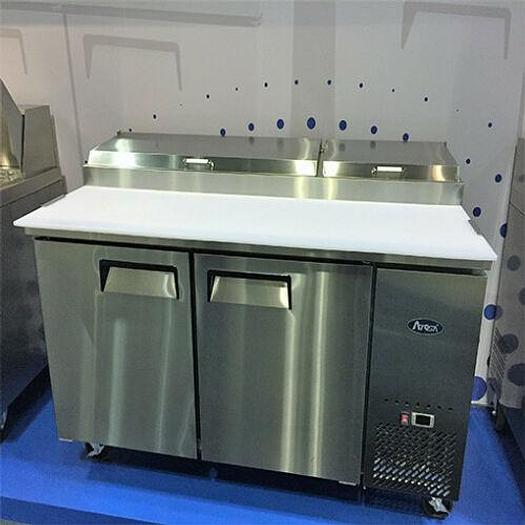 67" 2 Two Door Refrigerated Pizza Prep Table
