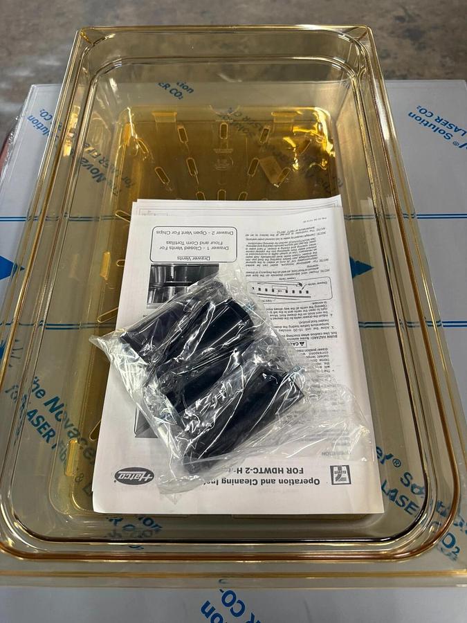 Used Hatco HDWTC-2 Freestanding Two Drawer Drawer Warmer with Touchscreen Chip Warmer