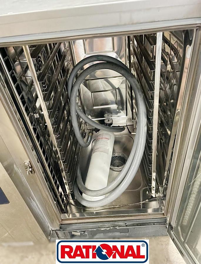 Used Rational LM100DG iCombi Pro 10 Pan Half-Size Natural Gas Combi Oven 