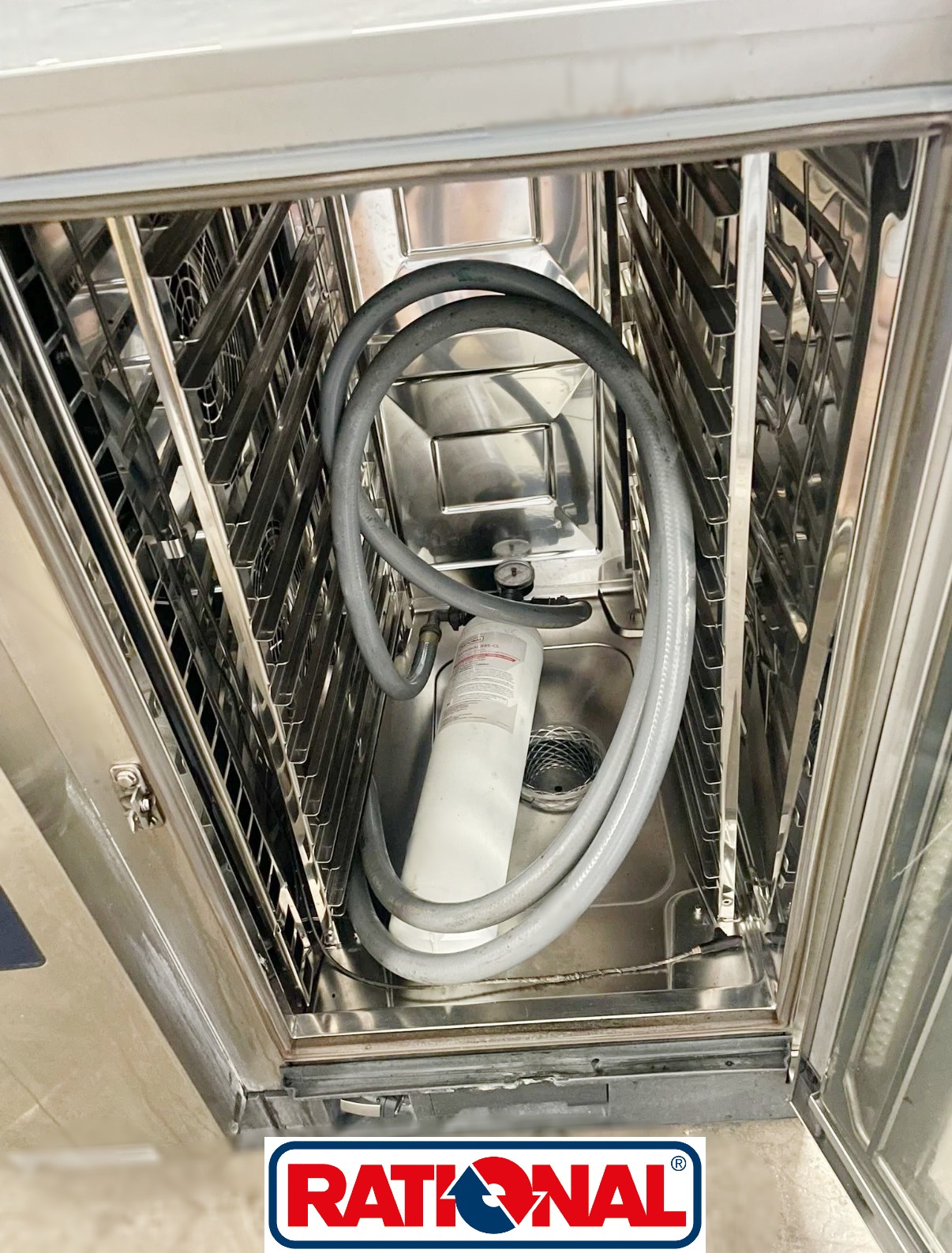 Used Rational LM100DG iCombi Pro 10 Pan Half-Size Natural Gas Combi Oven 