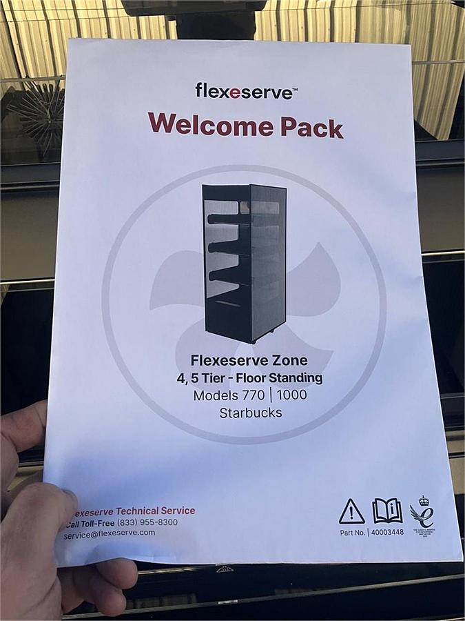 Used New Flexeserve Zone 4 heated display 1000 Square - 4 Available - BRAND NEW 