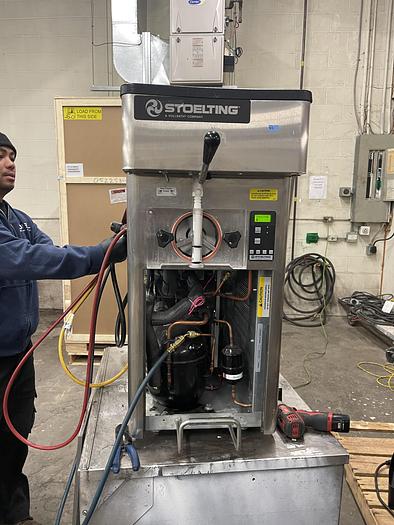 Used Stoelting soft serve ice cream - yogurt machine