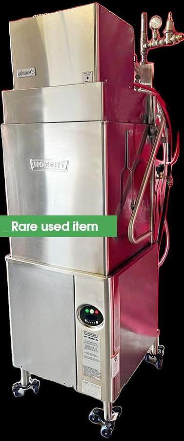 Used Hobart AM15VLT ventless high temp dishwasher