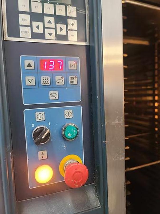 Refurbished Polin Double Rack oven Gas