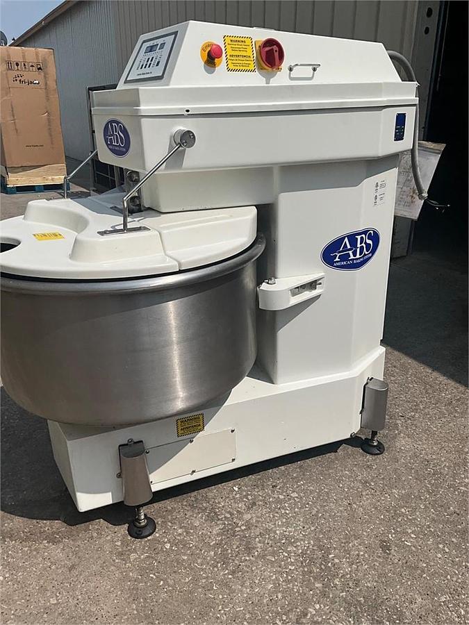 Used ABS American Baking Systems 200qt spiral mixer