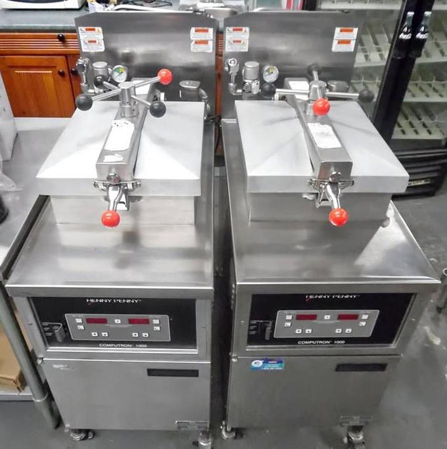 Used Henny Penny PFG-600 Gas Pressure Fryer Natural Gas Computron 1000 - AVAILABLE