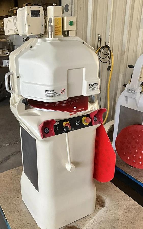 Used Erika Record 36 portion Rounder Divider Easy Plus 9/21RH 3/4 Automatic tortilla