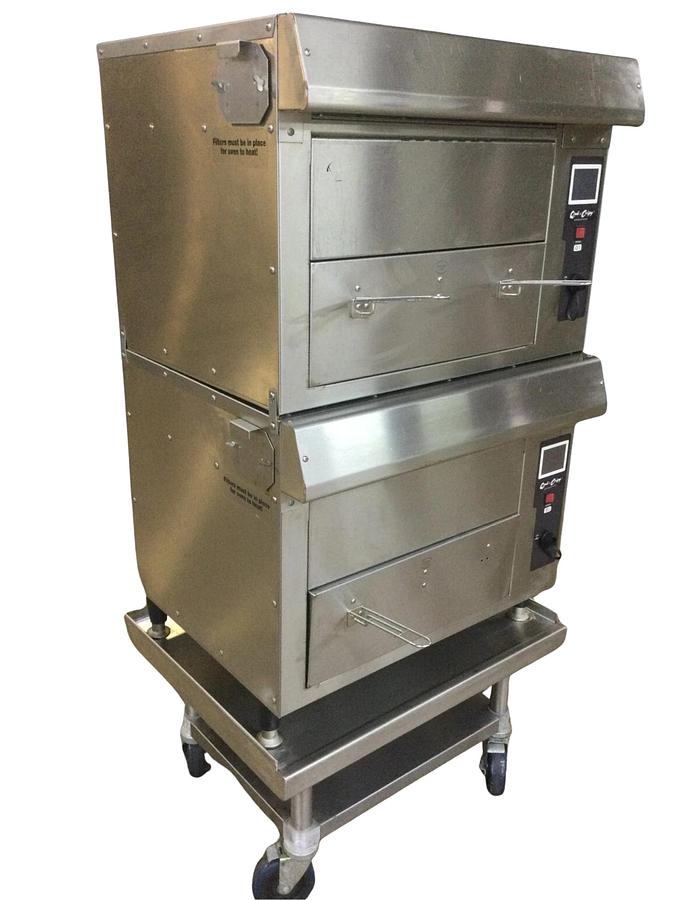 Used Quik n' Crispy GF5 Double Greasless Ventless Commercial Air Fryer Oven