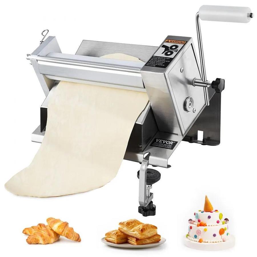 Used Manual Dough Sheeter Machine, Puff Pastry Sheeter and Fondant Roller