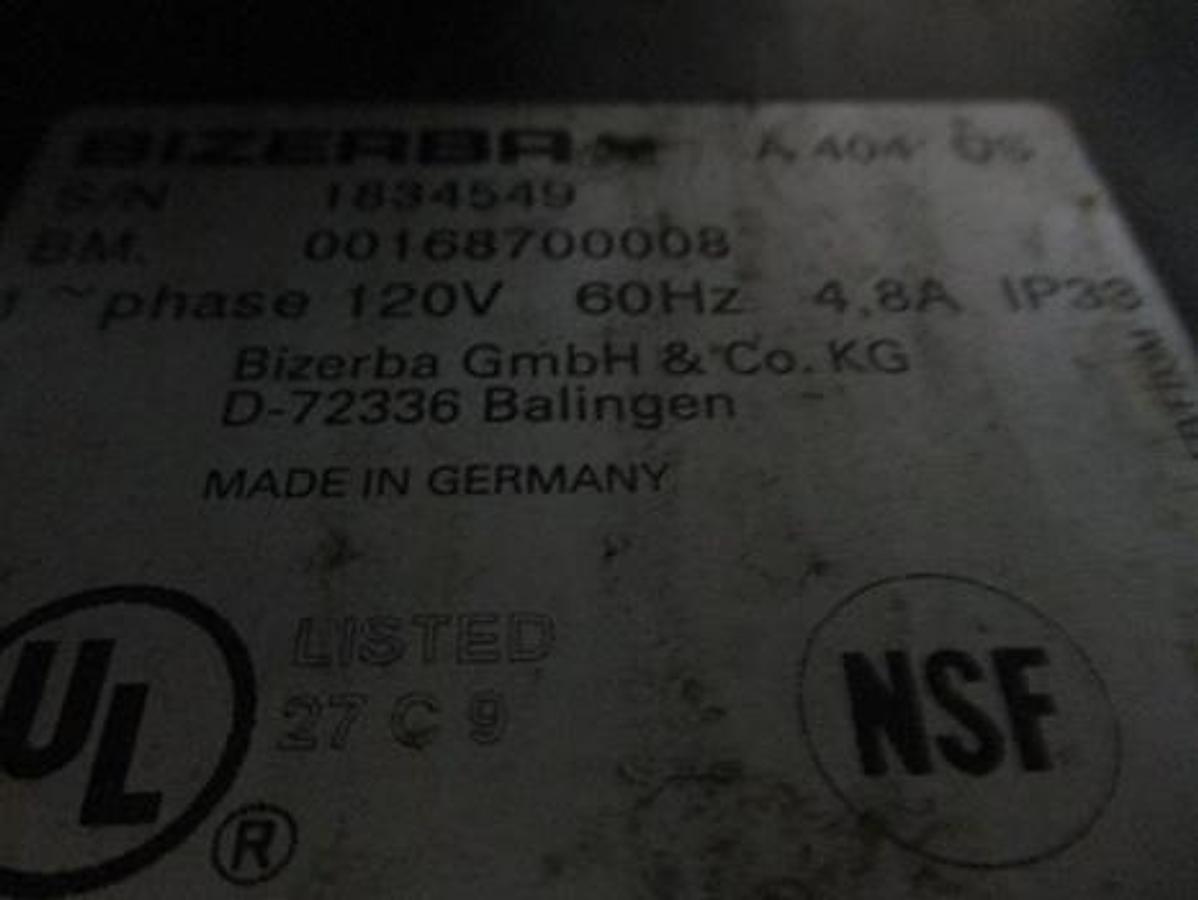 Used Bizerba A 404 Slicer Stacker - on stand - works great