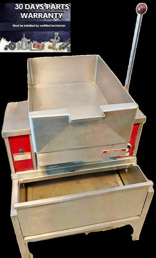 Used Crown Tilting Skillet. High Volume Cooking stove. 3 phase Model BECT-12. 45L Capacity