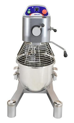 20QT Heavy-Duty Planetary Mixer with Timer and Guard – 110V, 1500W