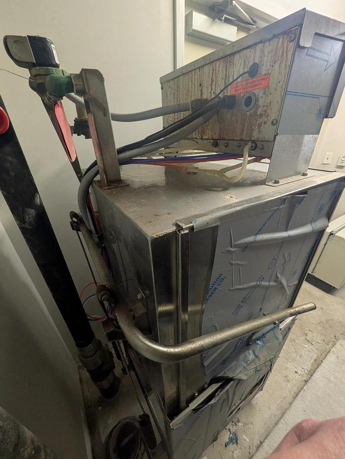 Used ackson WWS CONSERVER XL-E Conserver Low Temperature Dishwasher 39 Racks/hr