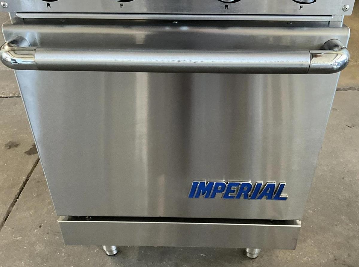 Used Imperial IR-4-E 24" commercial 4 Element Electric Range w/ Standard Oven