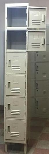 6 SMALL LOCKER CABINET
