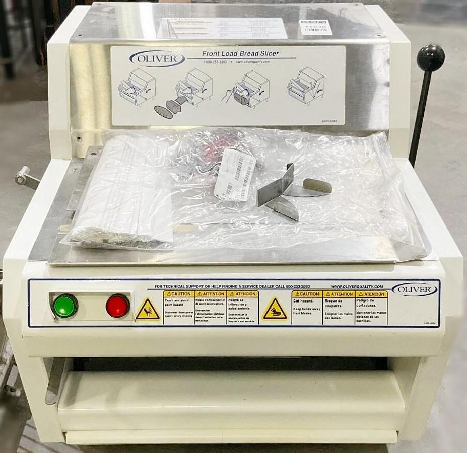 Used OLIVER FRONT LOADER BREAD SLICER MODEL 732-N