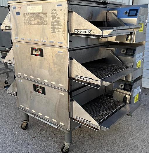 Refurbished 2019 Middleby Marshall gas conveyor oven -Model 638G - TRIPLE DECK